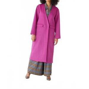 NEW ROSE VELVET nima coat in orchid